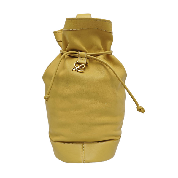Calfskin Bucket Bag Yellow