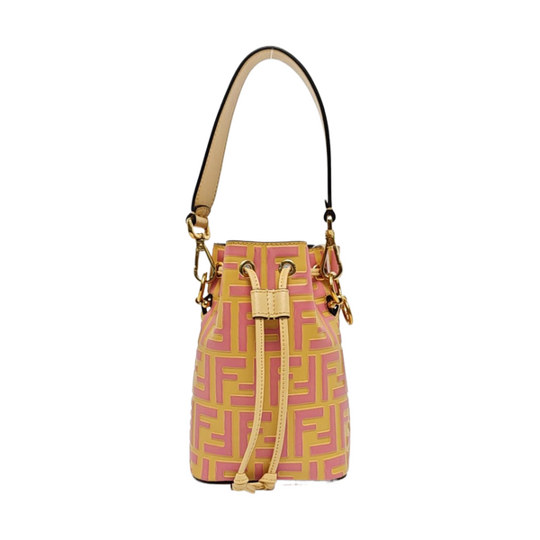 Mon Tresor Mini Calfskin Yellow