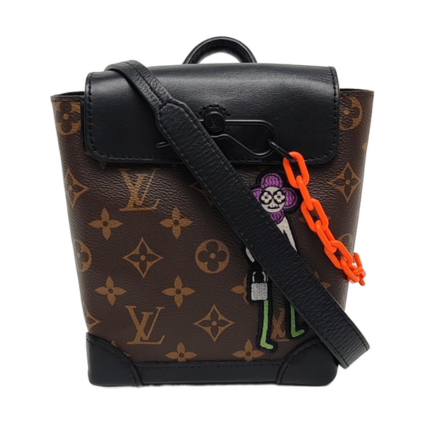 STEAMER Extra Small Monogram Coated Canvas Brown