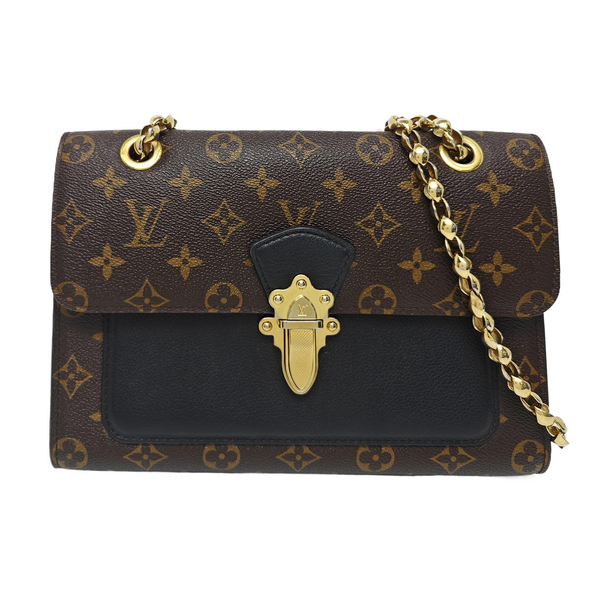 VICTOIRE Monogram Coated Canvas Brown