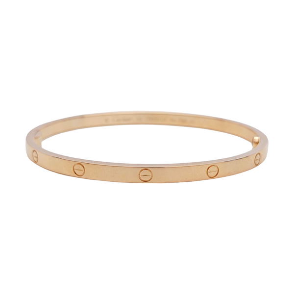 LOVE 18k Rose Gold Bangle