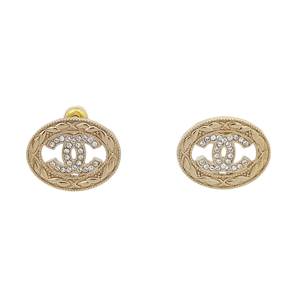 Metal Gold Stud Earrings