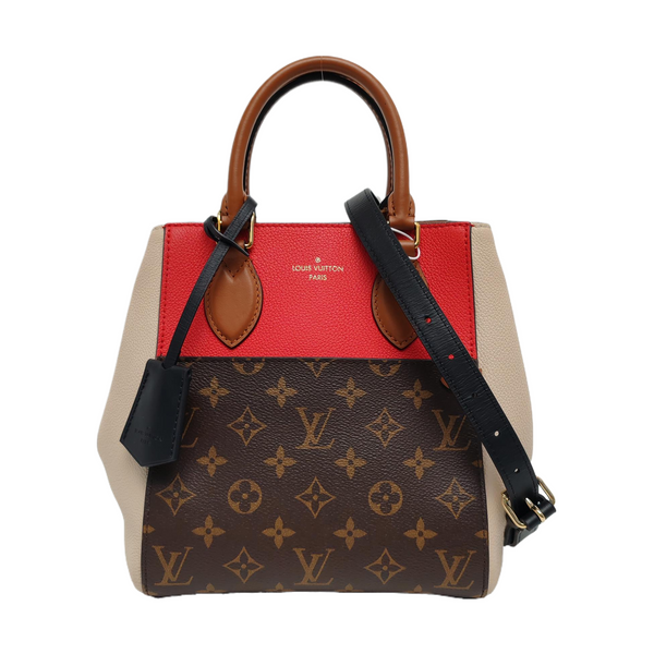 FOLD PM Monogram Coated Canvas Brown