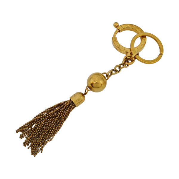Metal Bag Charm Gold