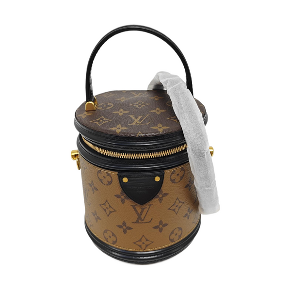 CANNES PM Monogram Coated Canvas Brown