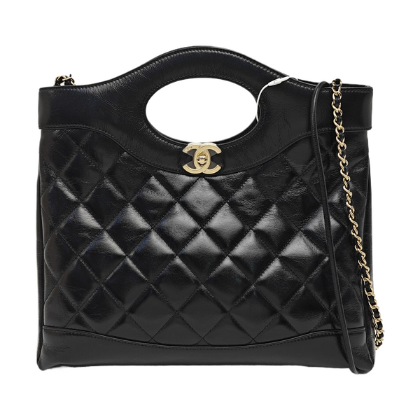 CHANEL 31 Quilted Lambskin Black