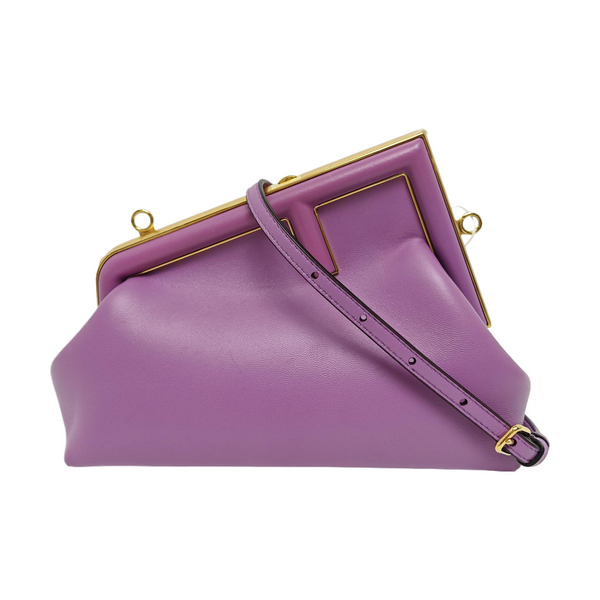 Authenticated pre-owned First Small Calfskin Pink - Shoulder Bag at Looply