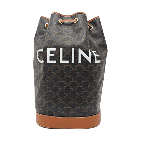 TRIOMPHE Medium Coated Canvas Brown