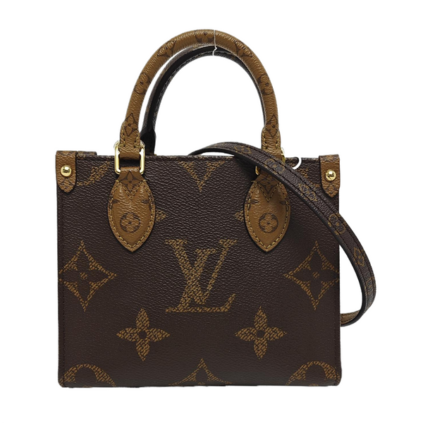 ONTHEGO BB Monogram Coated Canvas Brown