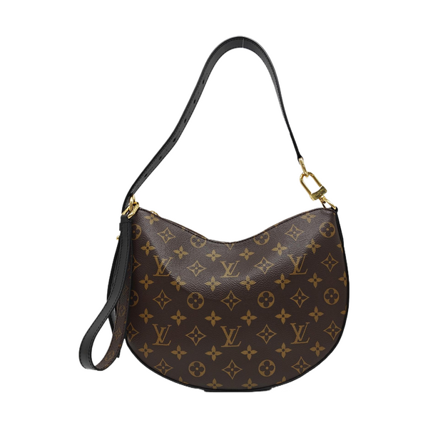 COOKIE BB Monogram Coated Canvas Brown