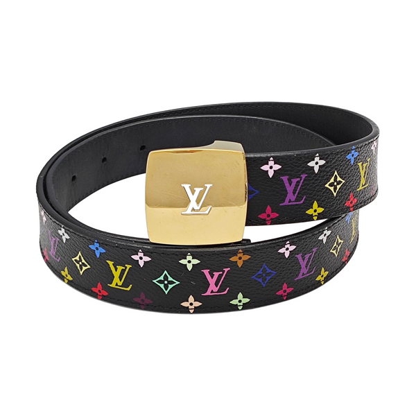 Coated Canvas Belt Black