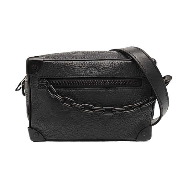SOFT TRUNK Mini Monogram Calfskin Black
