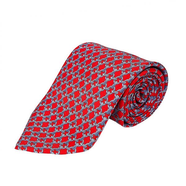 Mulberry Silk Tie Red