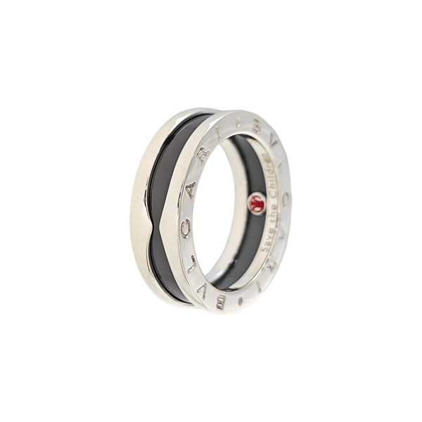 B.ZERO1 925 Sterling Silver Ring EU 55