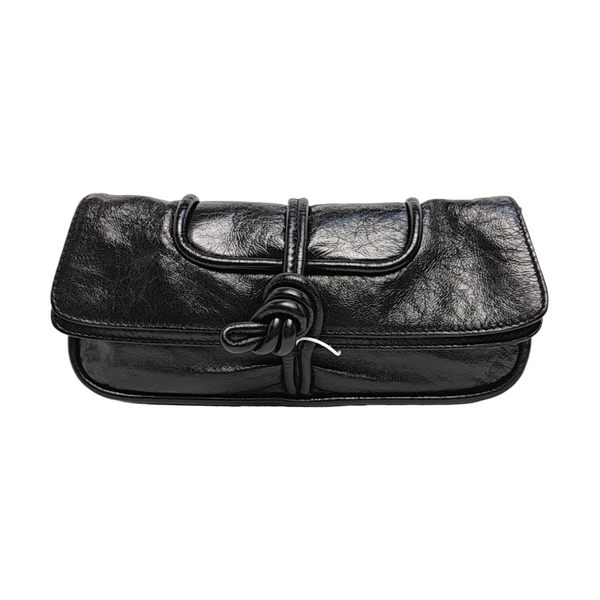 Calfskin Clutch Black