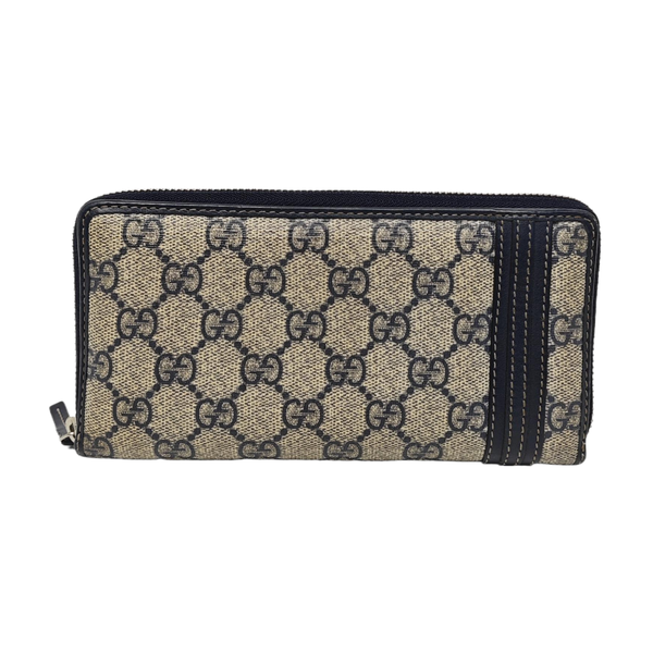Monogram Coated Canvas Wallet Beige