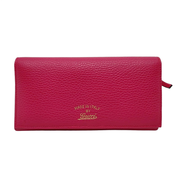 Swing Calfskin Red Wallet