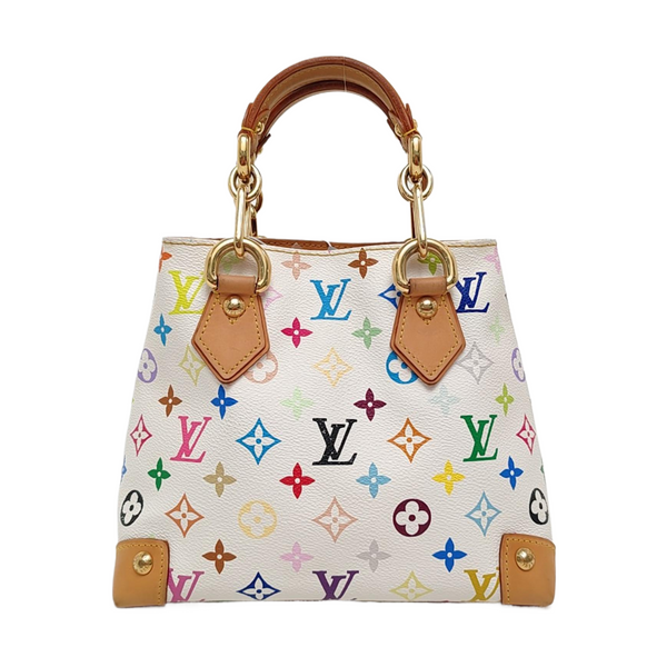 LV × TM AUDRA Monogram Coated Canvas White
