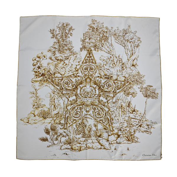 Mulberry Silk Silk Scarf Multicolor