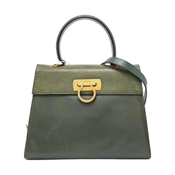 Kelly Calfskin Green