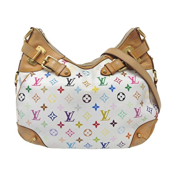 LV × TM GRETA Monogram Coated Canvas White