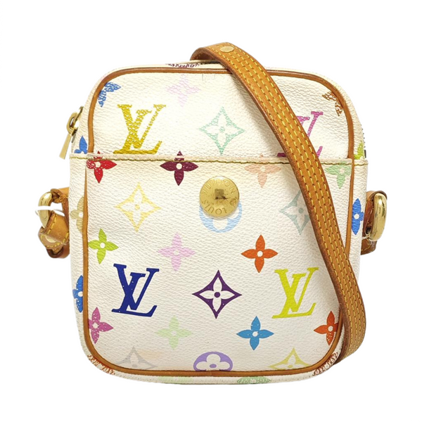 LV × TM RIFT Monogram Coated Canvas White
