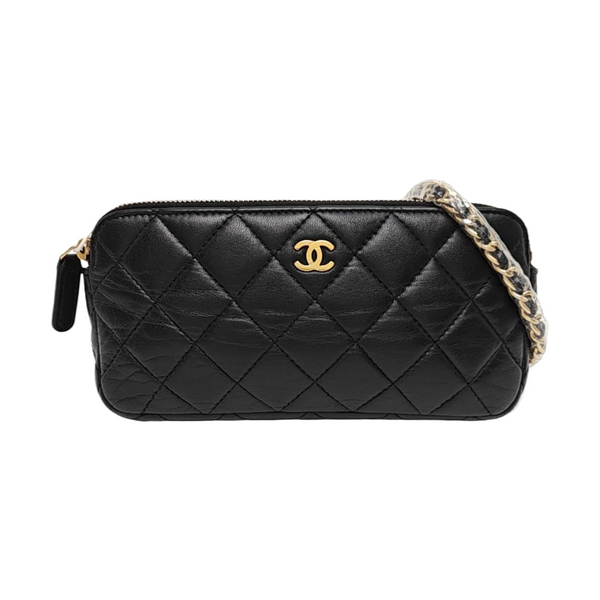 Quilted Lambskin Black