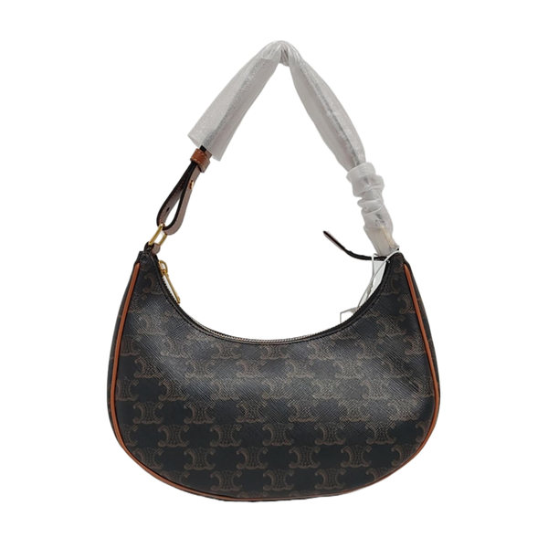 Authenticated pre-owned AVA Coated Canvas Brown - Top Handle Bag at Looply