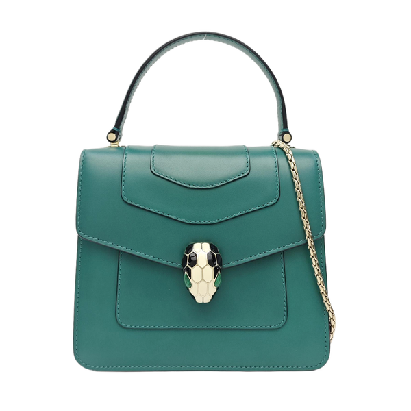 SERPENTI FOREVER Calfskin Green