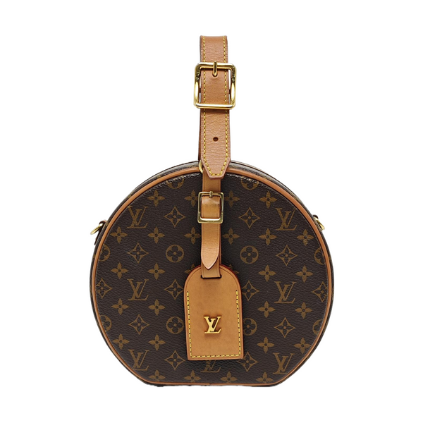 BOITE CHAPEAU PM Monogram Coated Canvas Brown