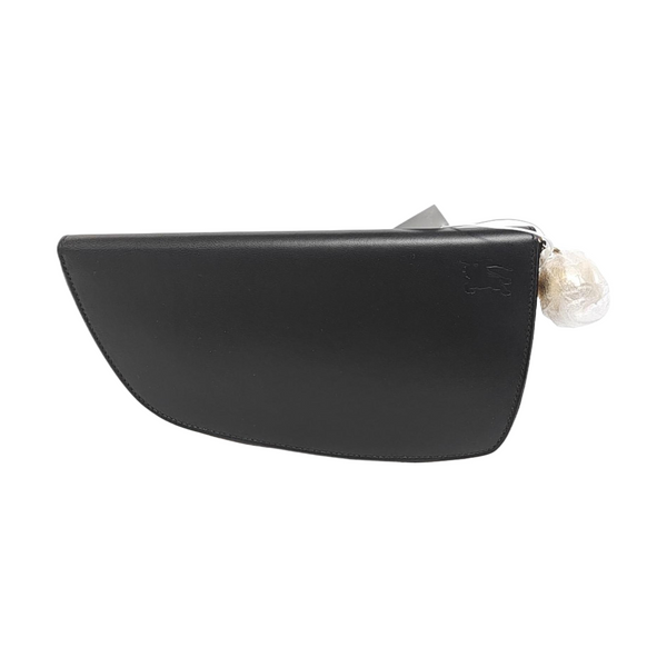 SHIELD Large Lambskin Black Wallet