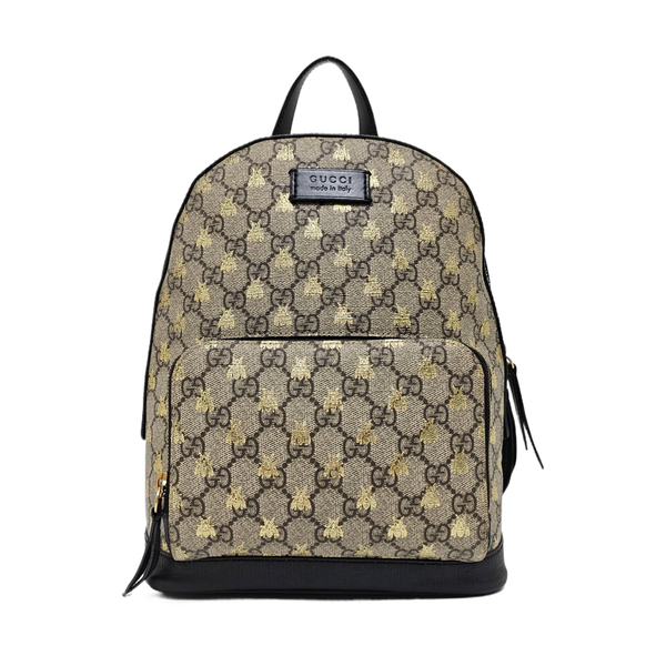 Eden Monogram Coated Canvas Beige