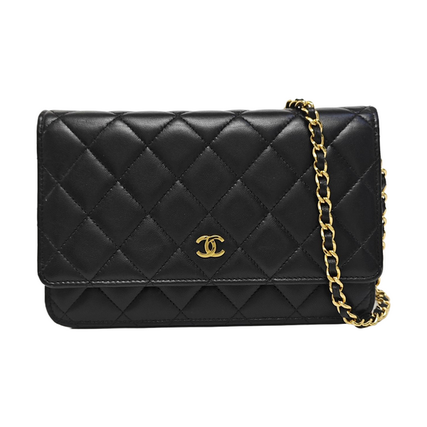 WOC Mini Lambskin Black