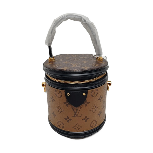 CANNES PM Monogram Coated Canvas Brown