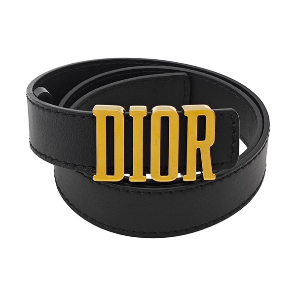 Leather Belt Black