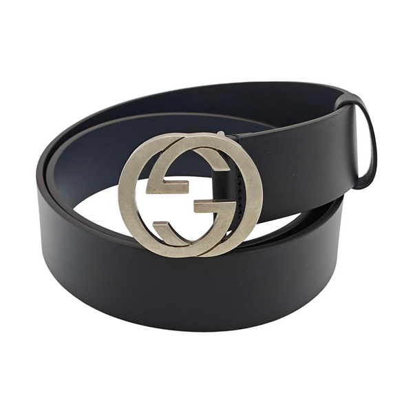 Leather Belt Blue