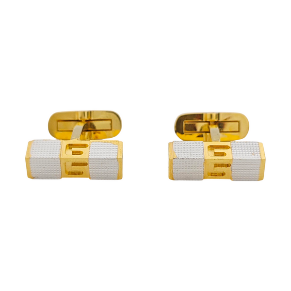 Metal Cufflink Gold