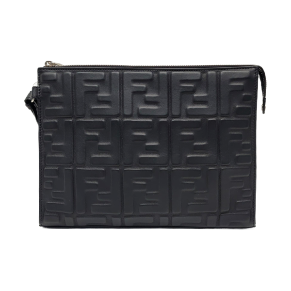Lambskin Clutch Black