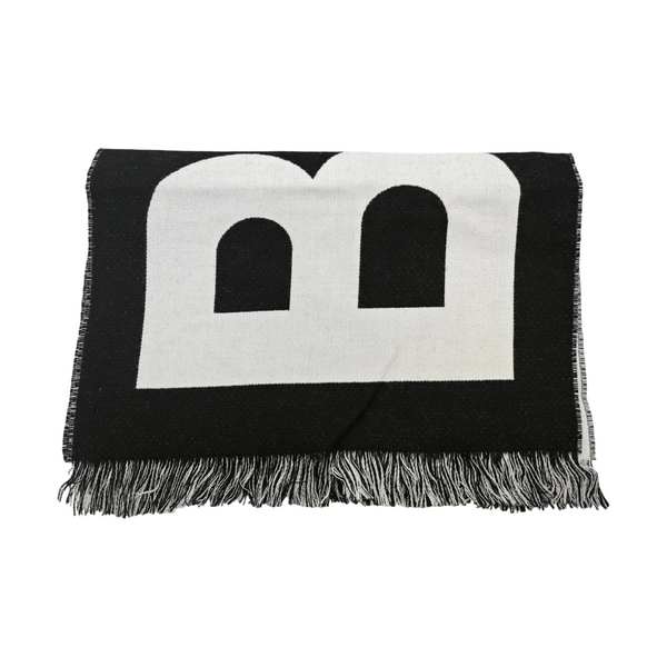 Wool Scarf Black