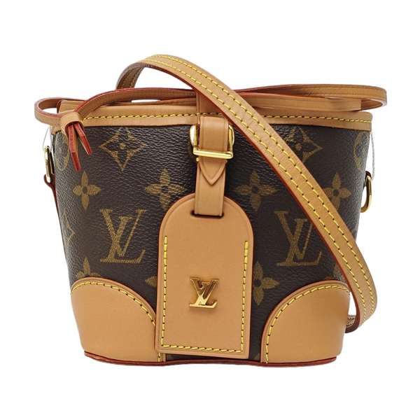 NOÉ Monogram Coated Canvas Brown