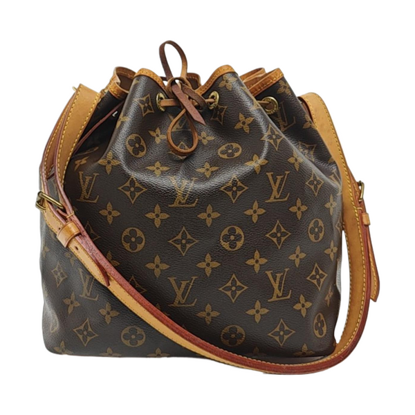 NÉONOÉ PM Monogram Coated Canvas Brown
