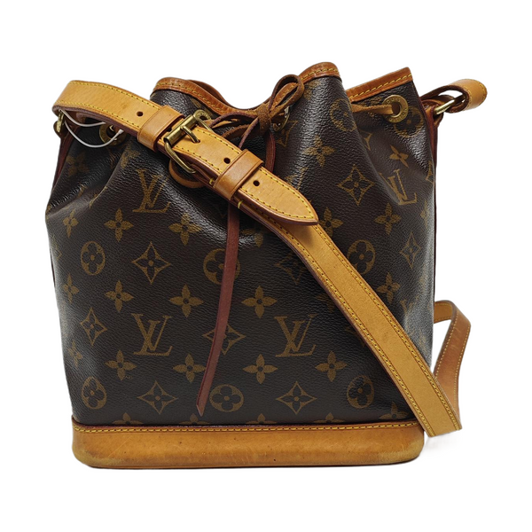 NOÉ BB Monogram Coated Canvas Brown