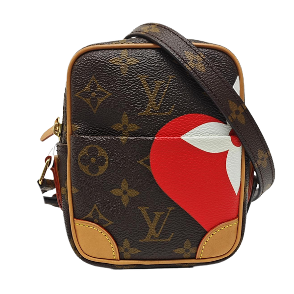 PANAME SET Monogram Coated Canvas Brown