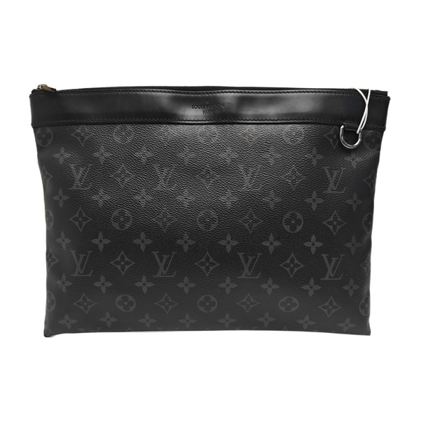 DISCOVERY Monogram Coated Canvas Gray