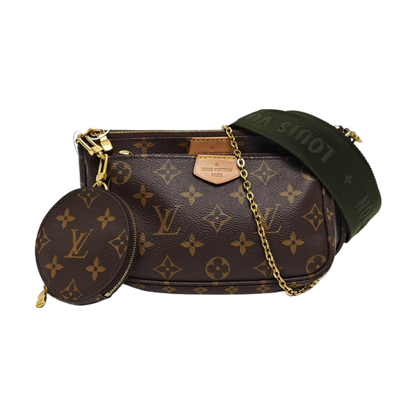MULTI Monogram Coated Canvas Brown