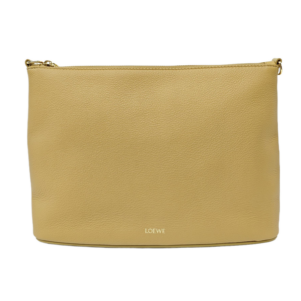 Calfskin Clutch Brown