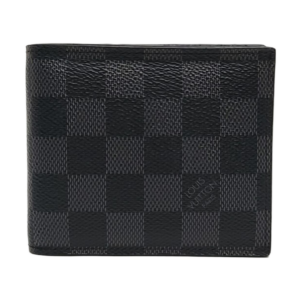 Coated Canvas Clutch Gray