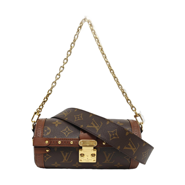 PAPILLON 19 Monogram Coated Canvas Brown