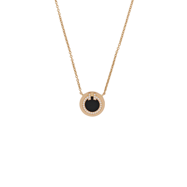 Tiffany T 18k Rose Gold Necklace
