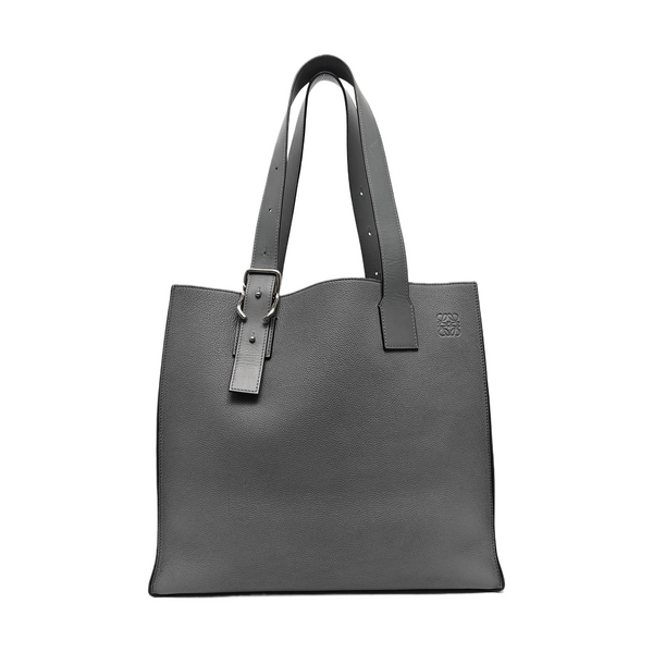 Buckle Calfskin Gray